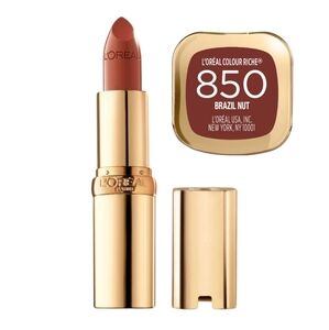 L'Oreal Paris Colour Riche Original Satin Lipstick for Moisturized Lips,